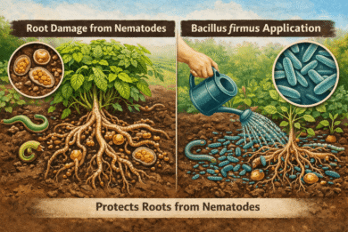 Bacillus firmus Biological Nematicide in Agriculture