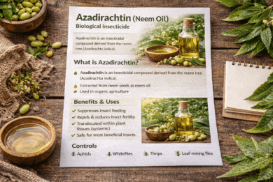 azadirachtin or neem oil