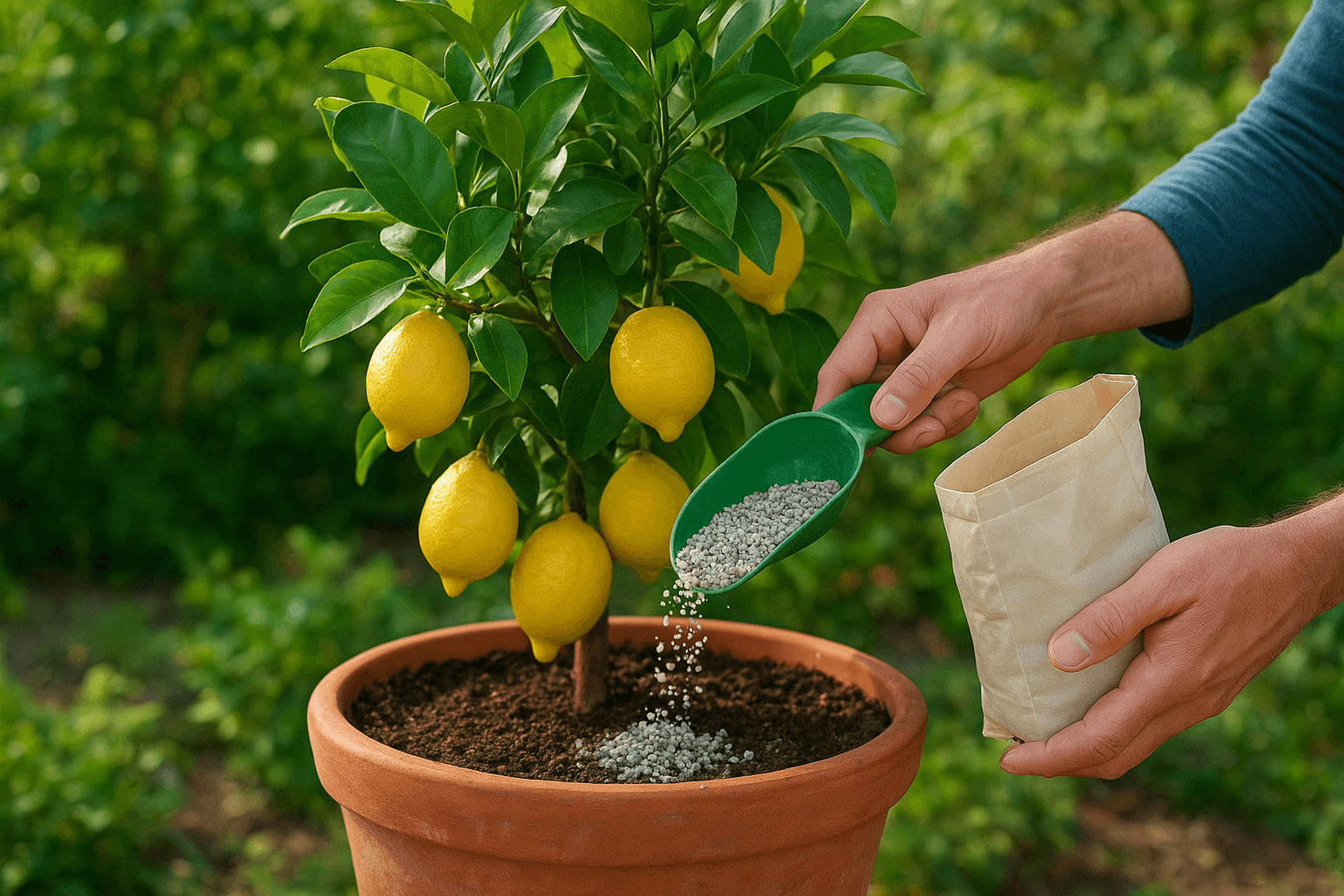 corretta concimazione del limone
