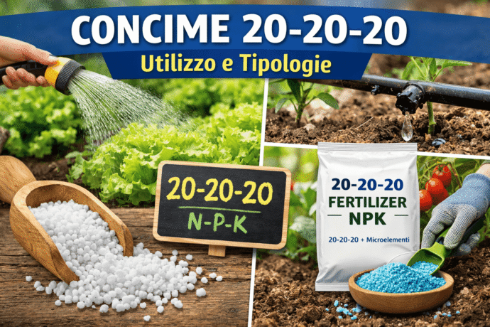 concime 20.20.20, tipologie